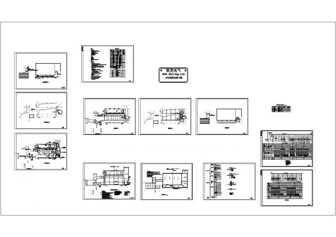 某三层锅炉房电气图纸，含设计说明_图1