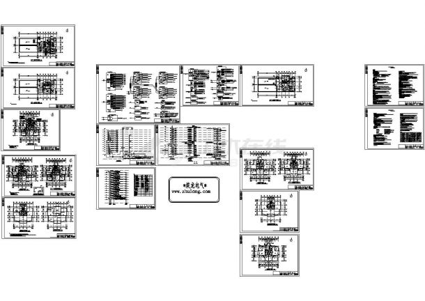 某十一层公寓住宅楼电气图纸-图一