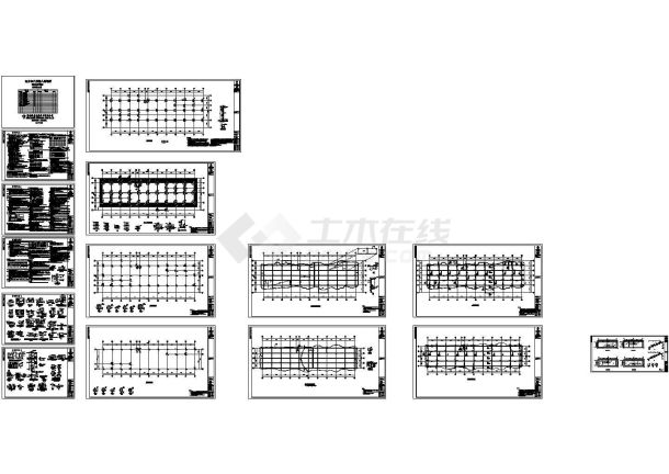 [海南]二层框架结构博物馆结构施工图（CAD、13张）-图一