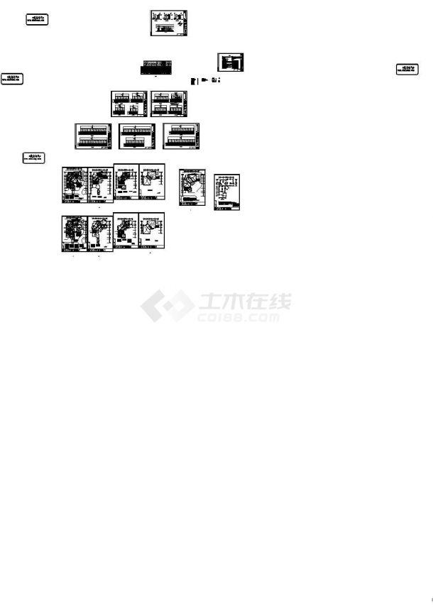 [上海]4层社区服务中心强电系统施工图-图一