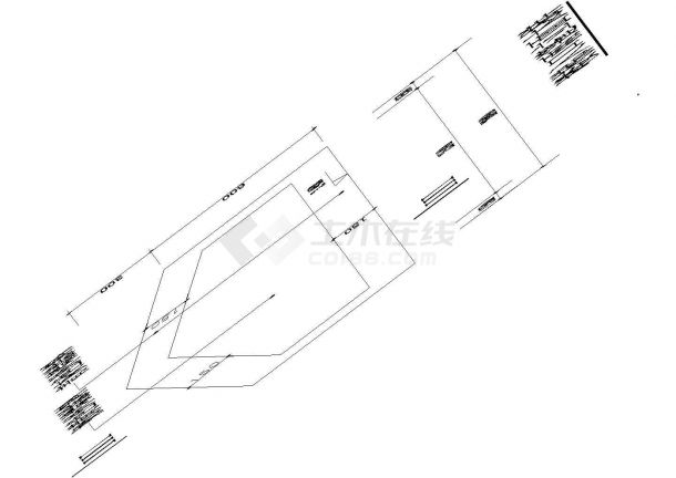 4347平方米六层框剪结构宿舍楼建筑施工图-图二