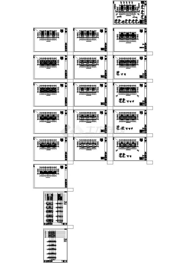 5层三拼别墅PC深化设计施工图（装配整体式剪力墙）-图二