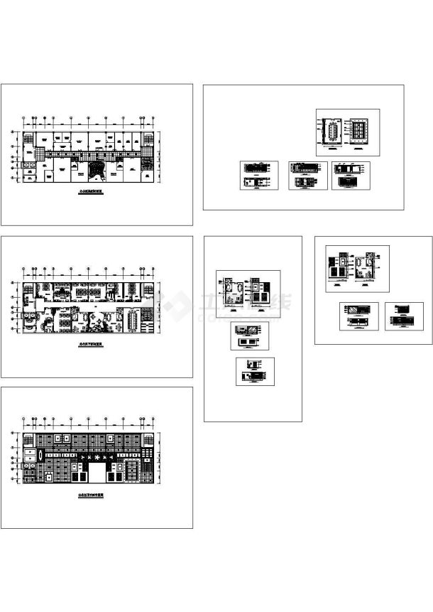 某带有防滑地砖的办公楼装修方案图-图一