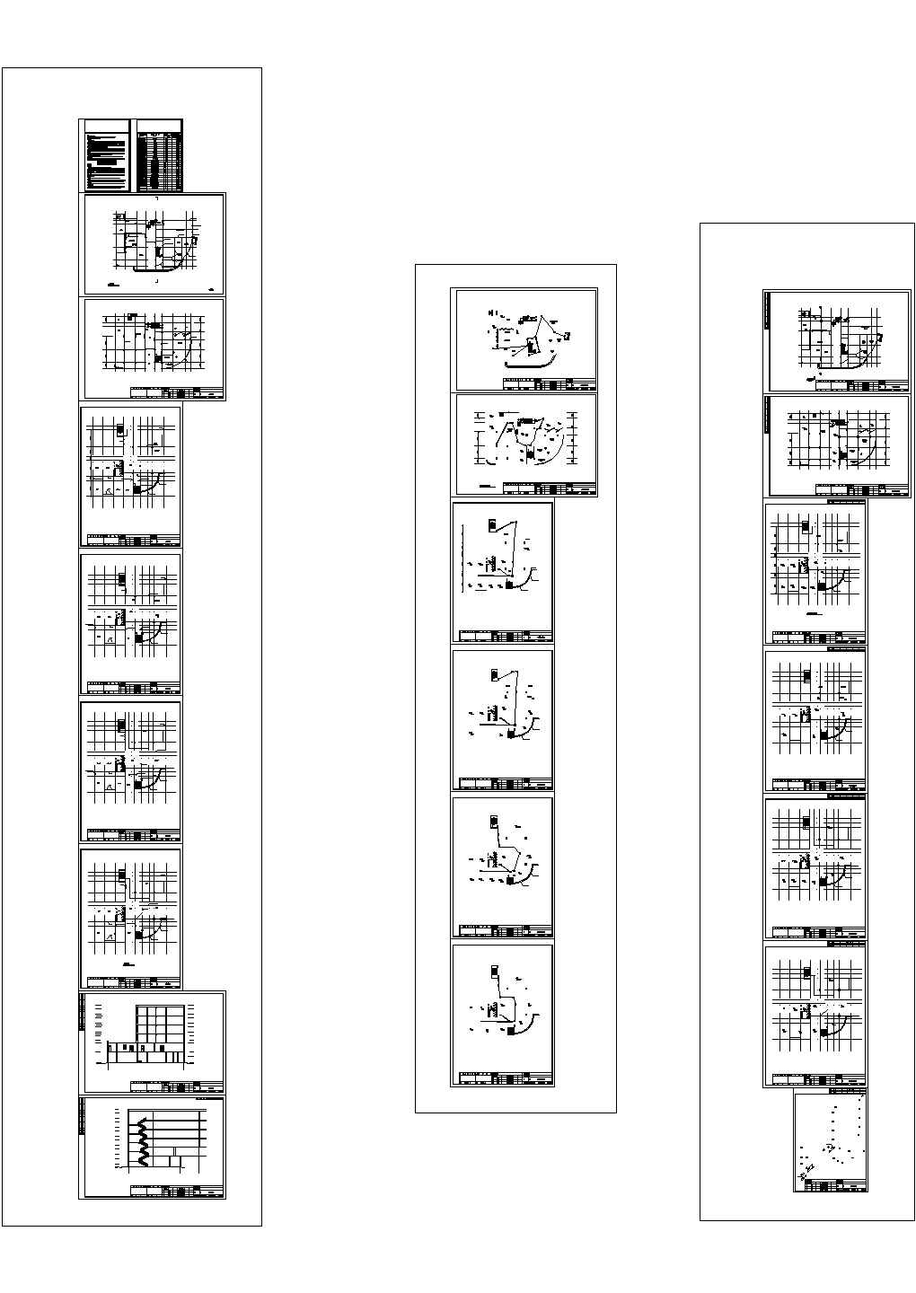 某6层住宅电气详细设计施工图