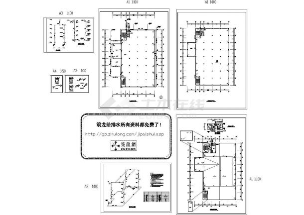 广西某厂区给排水设计施工图-图二