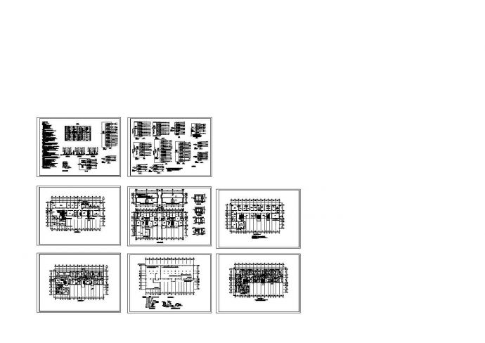 6层医院综合楼电气设计cad施工图（设计说明）_图1