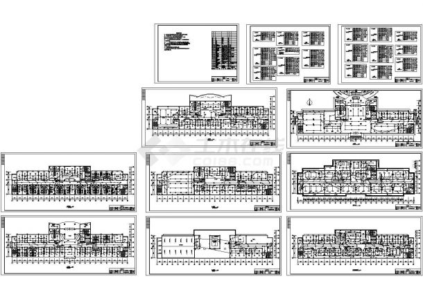 -1+12层病房楼电气设计施工图（含说明、2个CAD）-图一