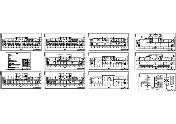 -1+12层病房楼电气设计施工图（含说明、2个CAD）-图二