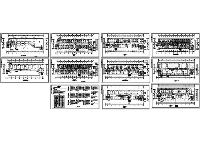 -1+13层医院住院部电气设计施工图（含设计说明、2个CAD）_图1