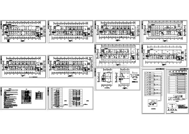 -1+13层医院住院部电气设计施工图（含设计说明、2个CAD）-图二