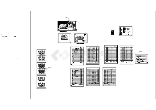 高层住宅小区给排水消防施工图（HR型七氟丙烷气体灭火）-图一