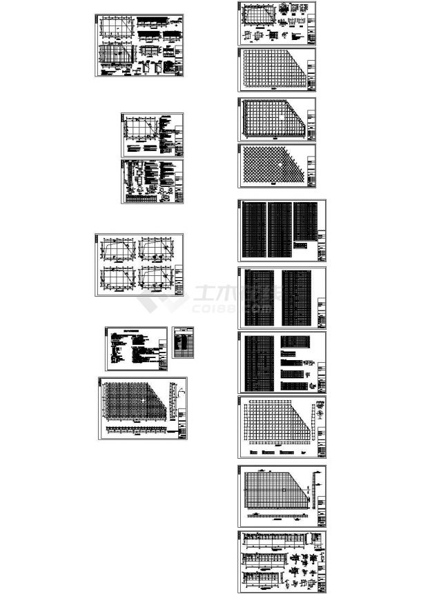 [贵州]某地钢结构网架工程量计算及结算书(含图纸设计说明)-图二