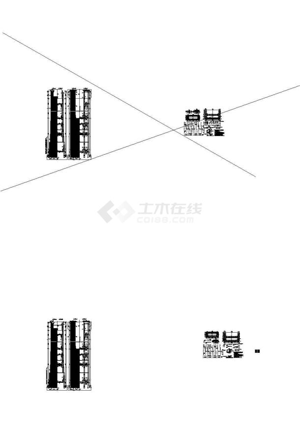 连续钢构特大桥主桥薄壁空心墩钢筋构造节点详图-图一