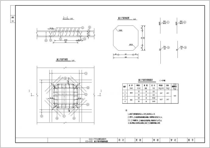 分离式立交连续箱梁桥施工天窗钢筋构造设计图_图1