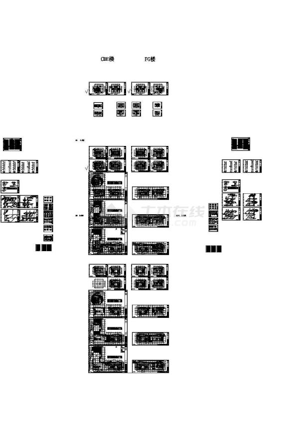 某市高层办公建筑群暖通空调全系统设计施工图-图二