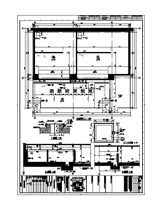 某住宅小区建筑剖面图