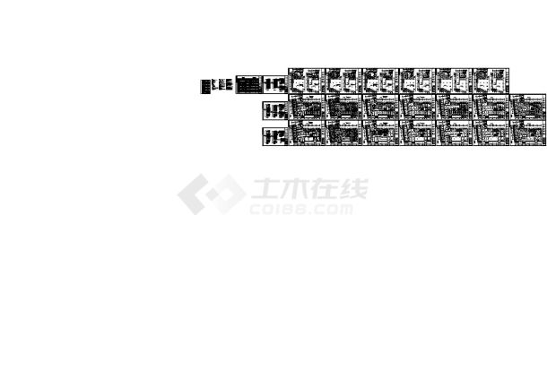 市医院门诊病房综合楼装改电气设计cad施工图-图一