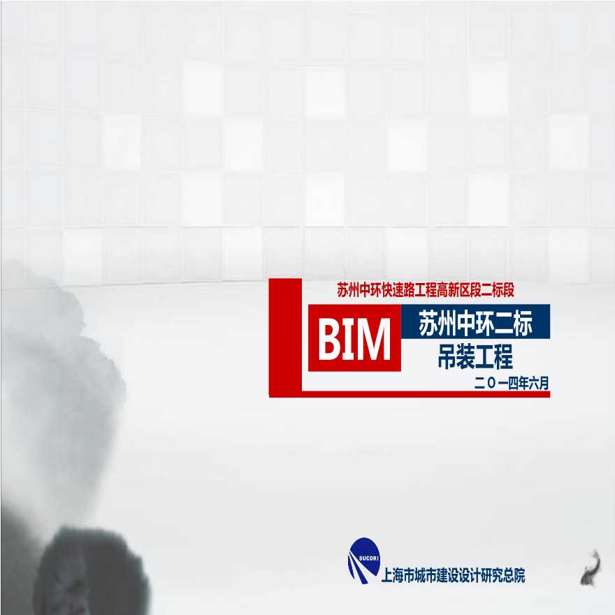 苏州市政工程-立体交通项目BIM应用-图一