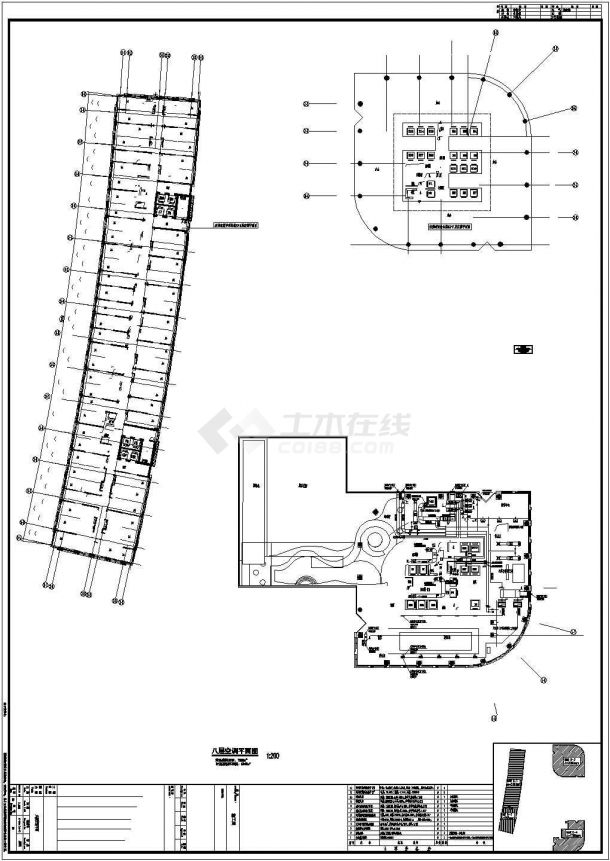 [广东]某地超高层商业综合性建筑暖通空调与通风设计施工图（含施工图设备材料表）-图二