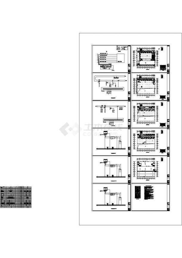 [江苏]多层工业厂房物流中心空调通风系统设计施工图纸-图一
