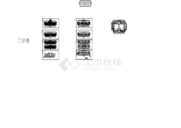 [上海]多层医院系列建筑采暖通风及防排烟系统施工图-图二