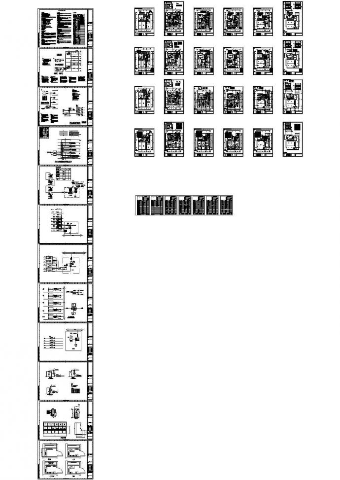 某大型展览馆全套弱电系统设计cad施工图纸（含设计说明，含楼宇监控、安保系统)_图1