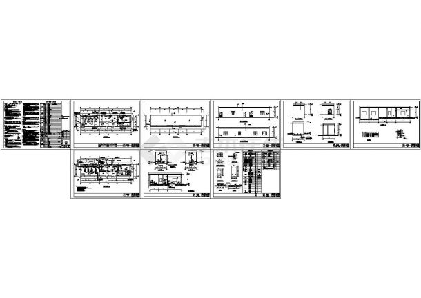 泵房 加药间建筑工艺设计图-图一