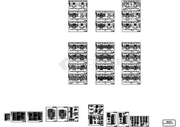 [济南]一类高层住宅楼强弱电系统完整电气施工设计图纸-图一