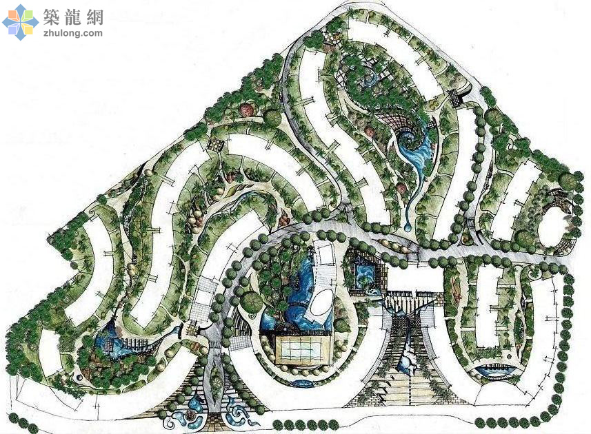 柳州居住区景观设计方案
