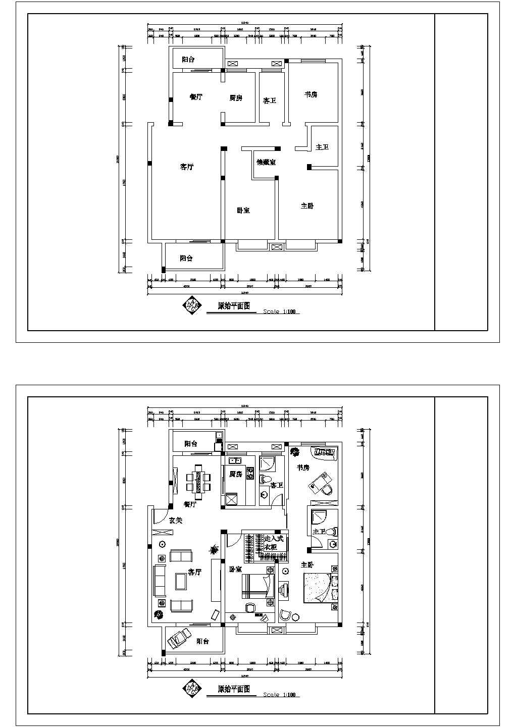 最新整理住宅楼户型建筑平面设计图集