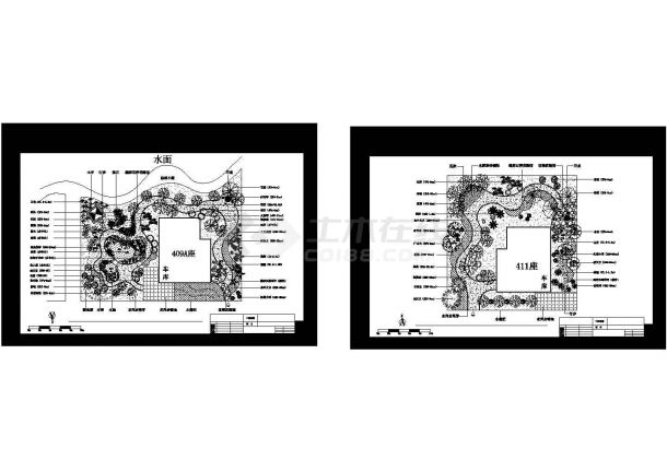 水蓝郡别墅环境规划设计图-图一