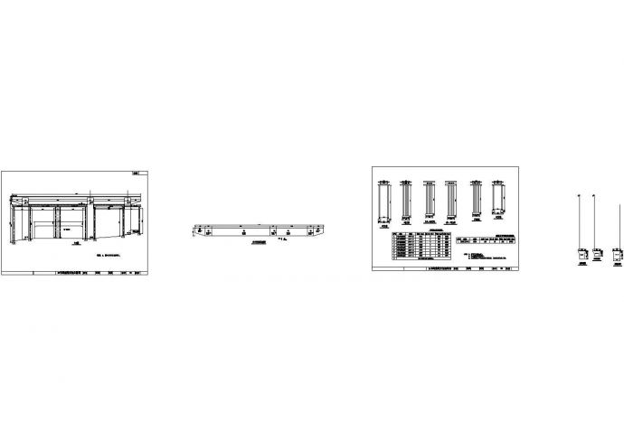 超大盖梁施工支架体系图设计_图1