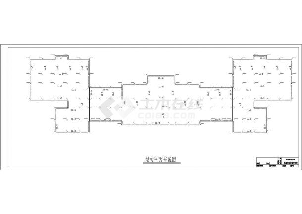 北京某大型甲级医院住院楼建筑设计CAD施工图-图一