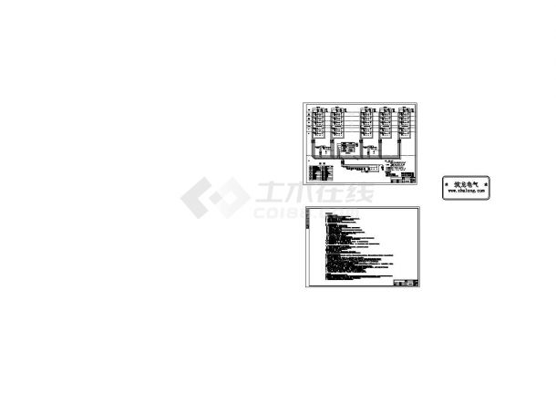 广东某住宅小区19层建筑全套电气施工图-图一