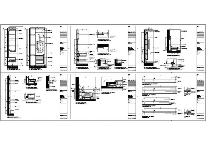 新加坡样板房施工图Cad设计图_图1