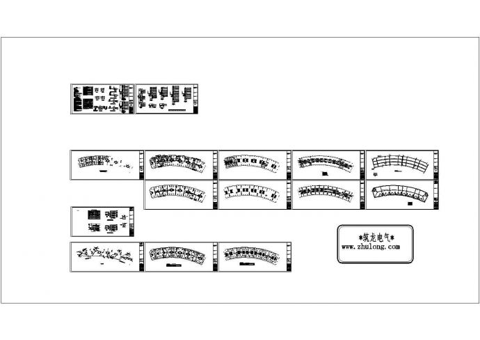 [河北]60536㎡框架结构综合商业步行街全套电气施工图（共106张）（商业+公寓）_图1