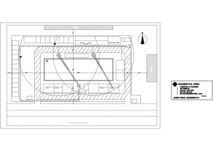 某9层框剪结构综合楼施工cad图(含计算书，毕业设计)_图1