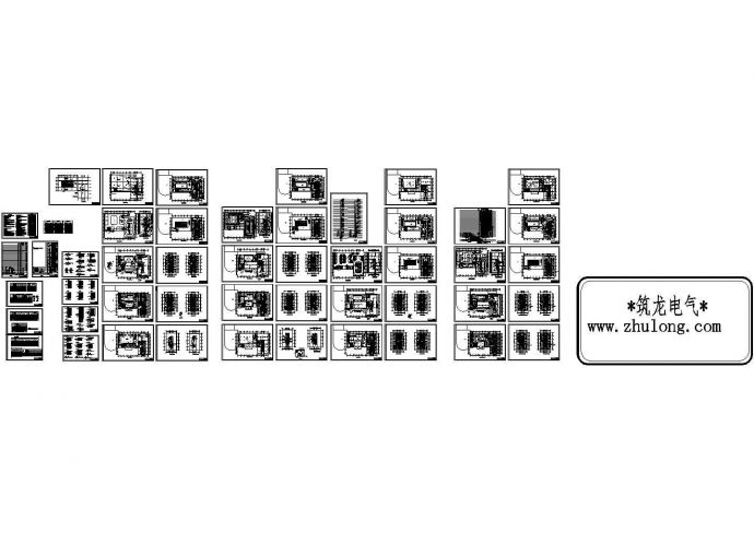 [陕西]一类高层框剪结构五星级酒店全套电气施工图纸（共48张）_图1