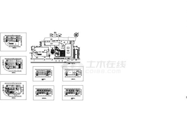  10层某医院综合楼建筑设计平面图-图一