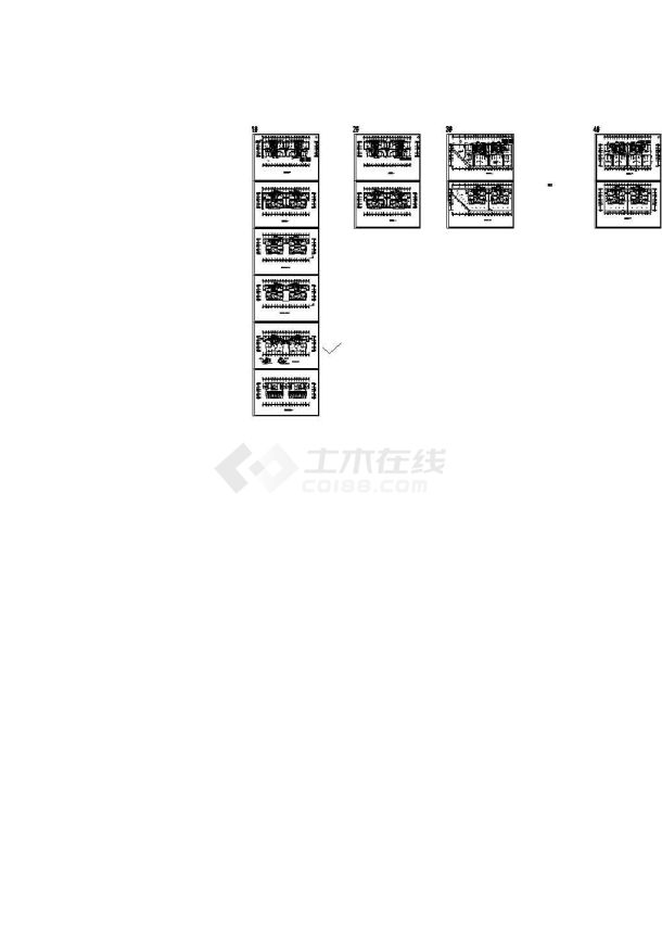 [浙江]高层商业用房及地下室通风防排烟系统设计施工图（含人防设计 机房图多）-图二