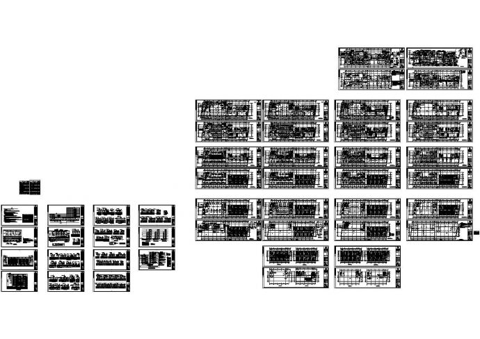 18层框架剪力墙结构商务酒店电气施工图纸_图1