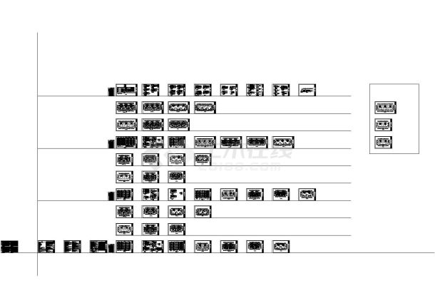 山东某住宅小区18层住宅楼电气施工图-图二