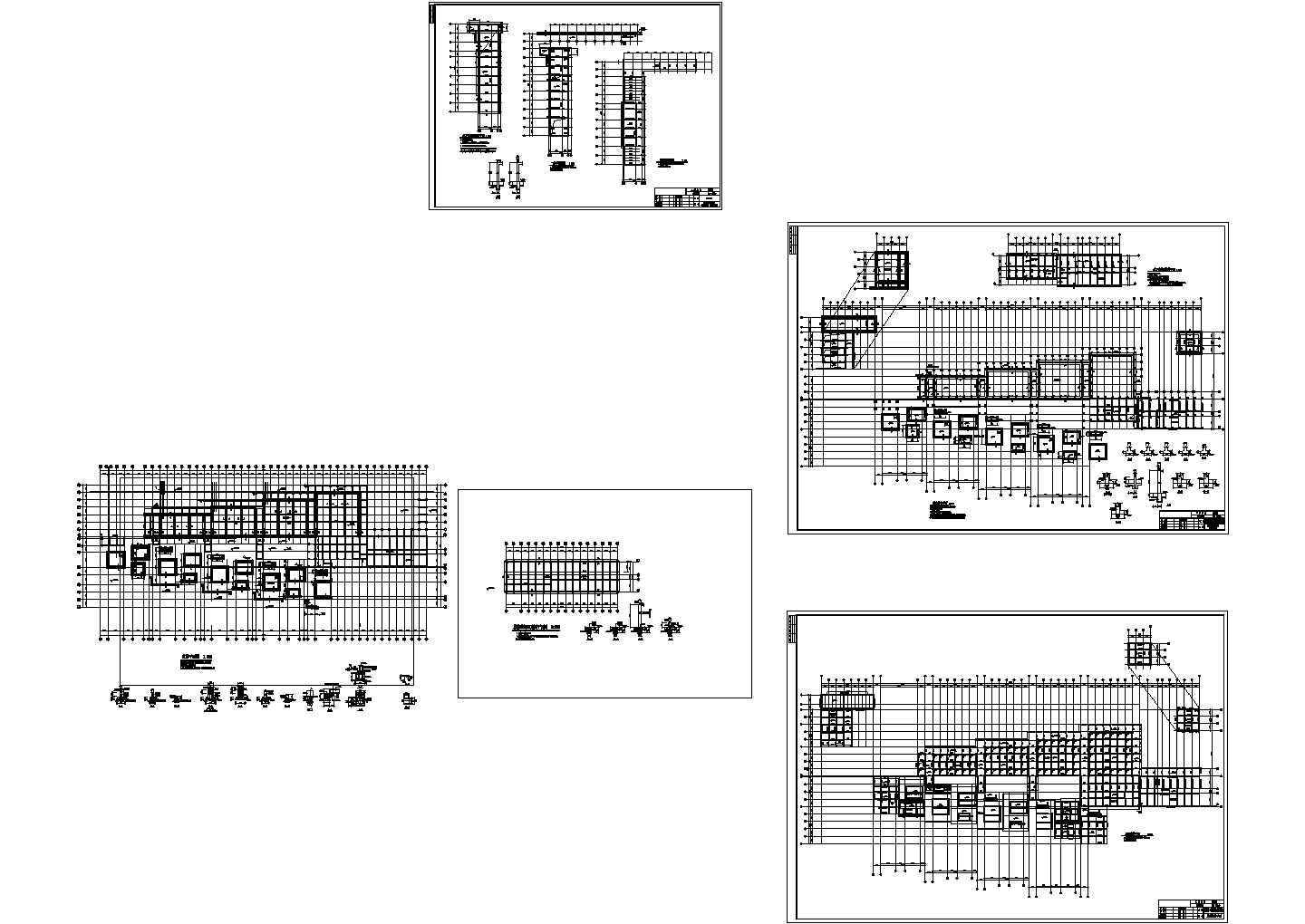 某地区某博物馆建筑馆结构修改CAD设计图纸（绘图细致）