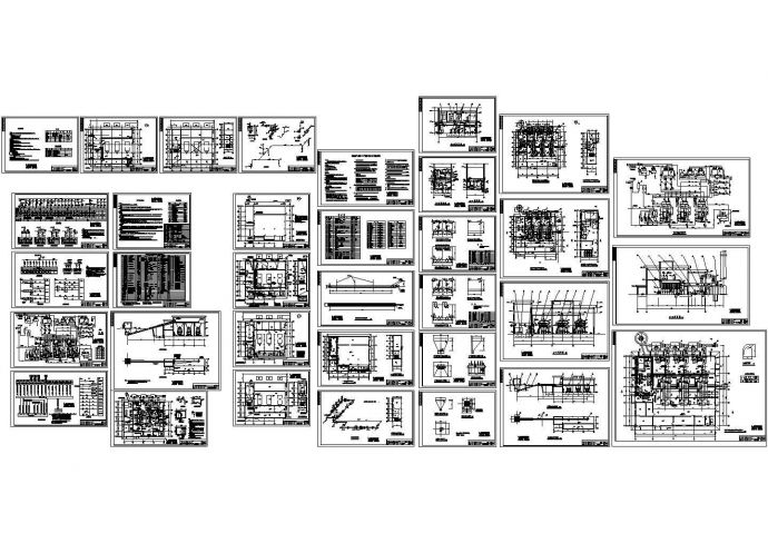 10t锅炉房设备施工全套图设计_图1
