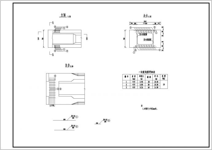 预应力混凝土空心板简支板端加强钢筋构造节点详图设计_图1
