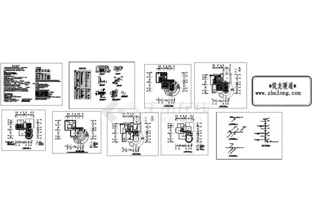 [青岛]某别墅地源热泵系统图设计-图一