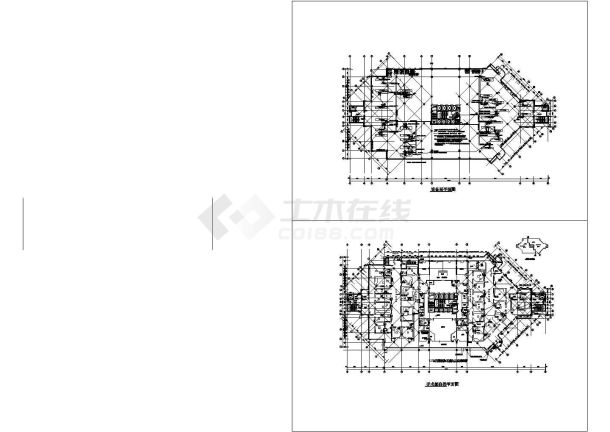 某医院手术室自控施工设计图纸-图一