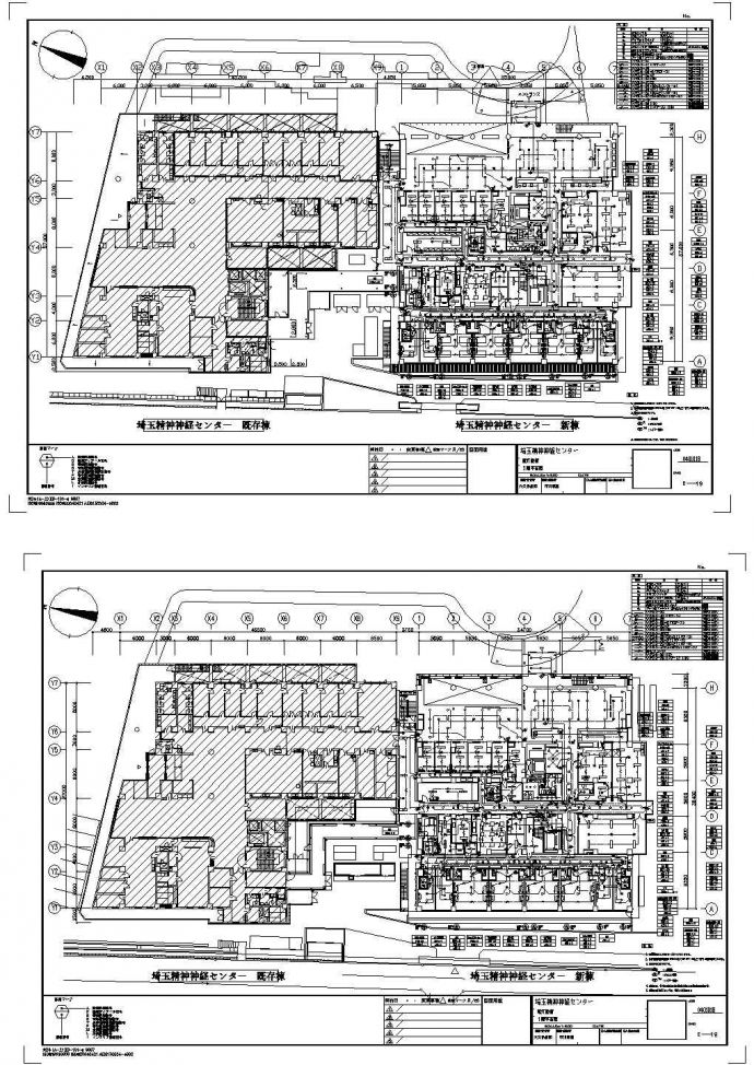 日本某精神神经中心医院电气设计图_图1