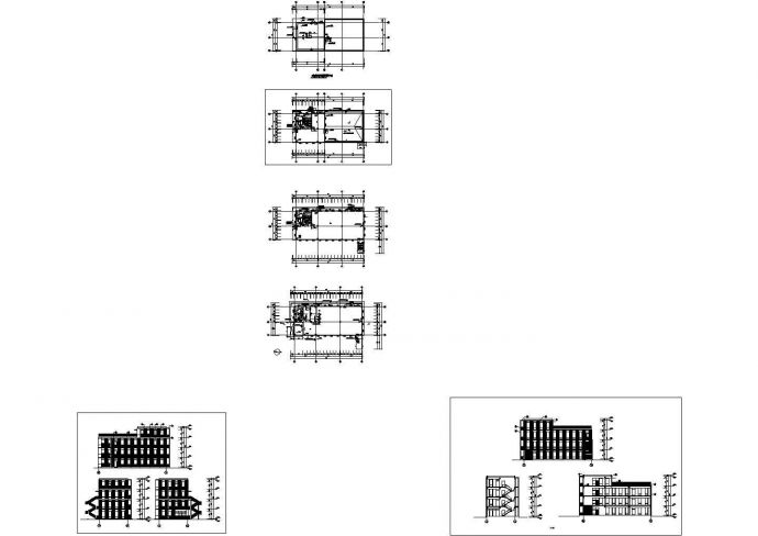 [上海]4层科技园标准楼建筑设计施工图_图1