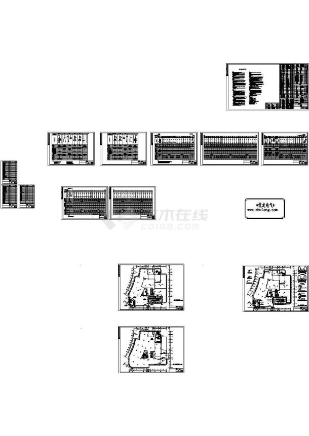 某16层人民医院综合楼全套电气施工图纸（甲级院设计）-图二